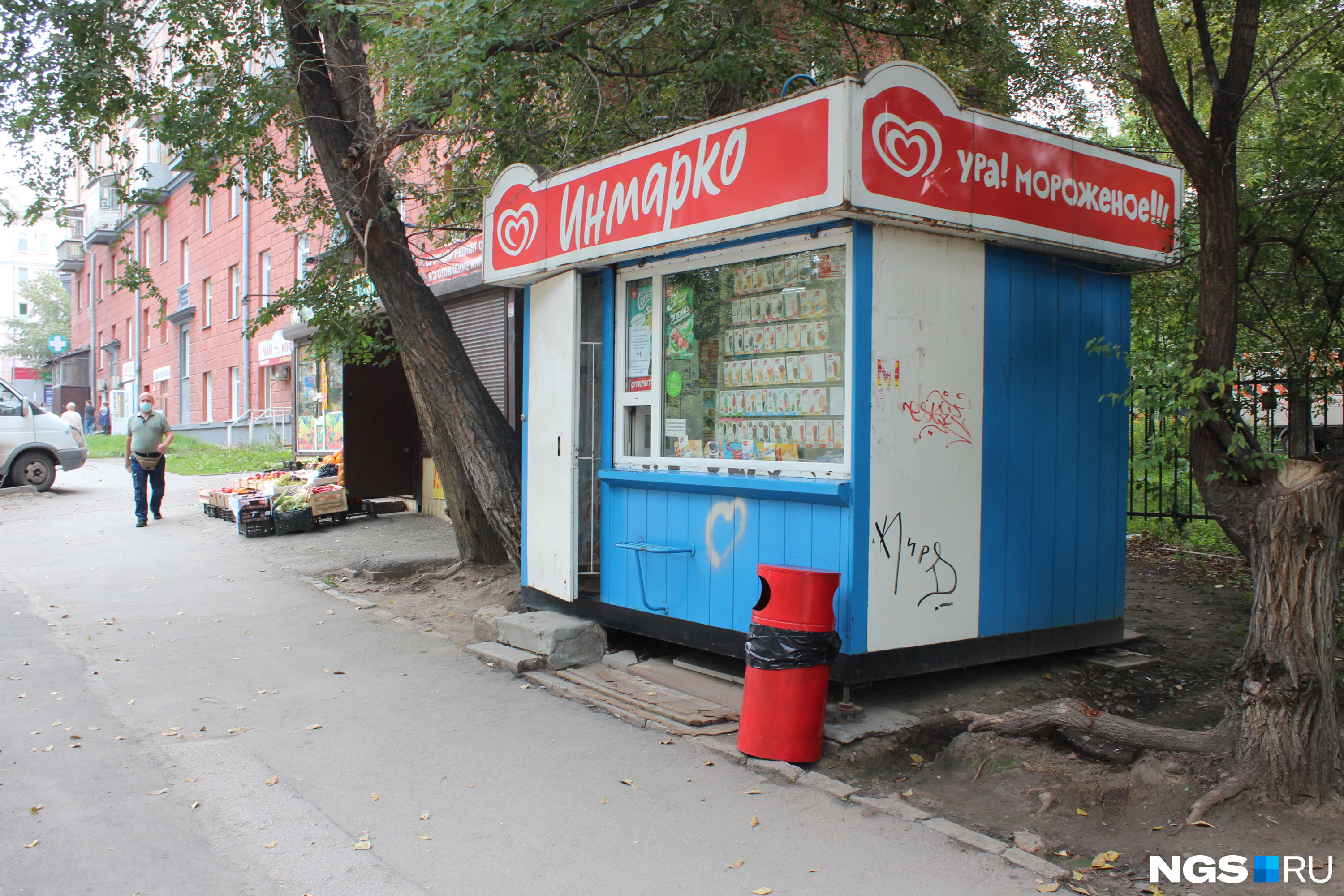 «Инмарко» стала первой компанией, чьи киоски с мороженым появились на городских улицах