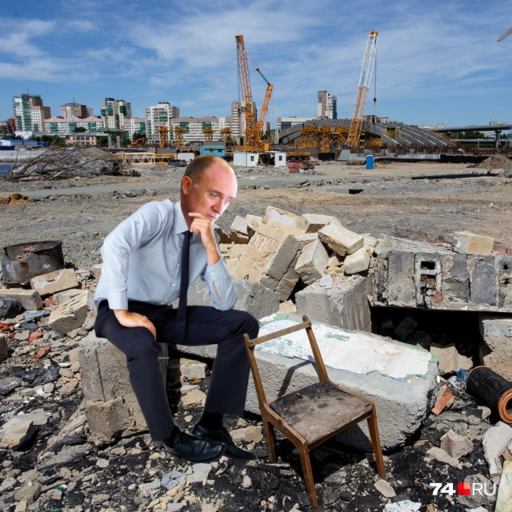 Экс-губернатор Борис Дубровский собирался построить 170-метровое здание к ноябрю 2019 года