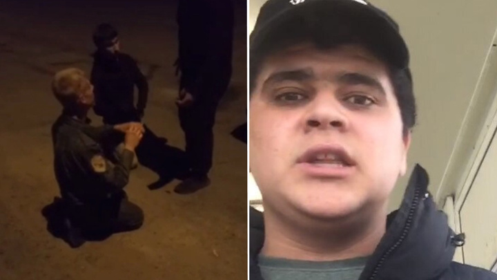 «Видео записали по приколу»: 15-летний азербайджанец избил в Красноярске парня в форме казака и объяснился
