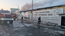 Под Челябинском огонь охватил типографию и детский центр спортивной гимнастики