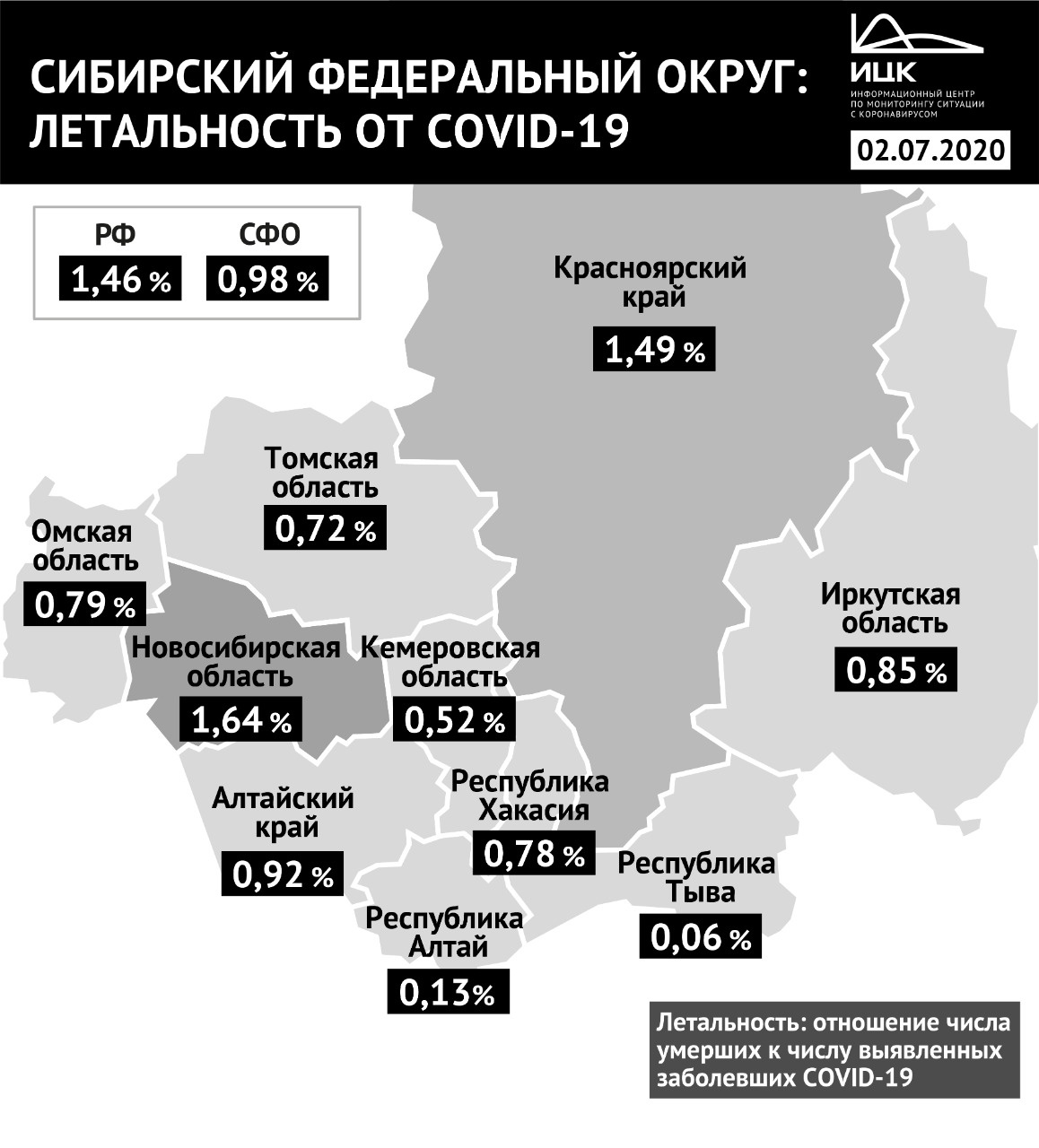 Замыкает рейтинг Республика Тыва, здесь самый низкий показатель — 0,06% Замыкает рейтинг Республика Тыва, здесь самый низкий показатель — 0,06%