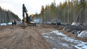 Самый проблемный участок дороги Усть-Вага — Ядриха начали ремонтировать в Верхнетоемском районе