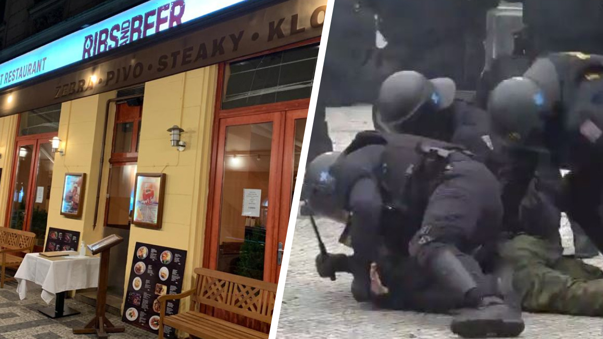 «В центре Праги творилась вакханалия»: екатеринбуржец рассказал о беспорядках из-за закрытия ресторанов