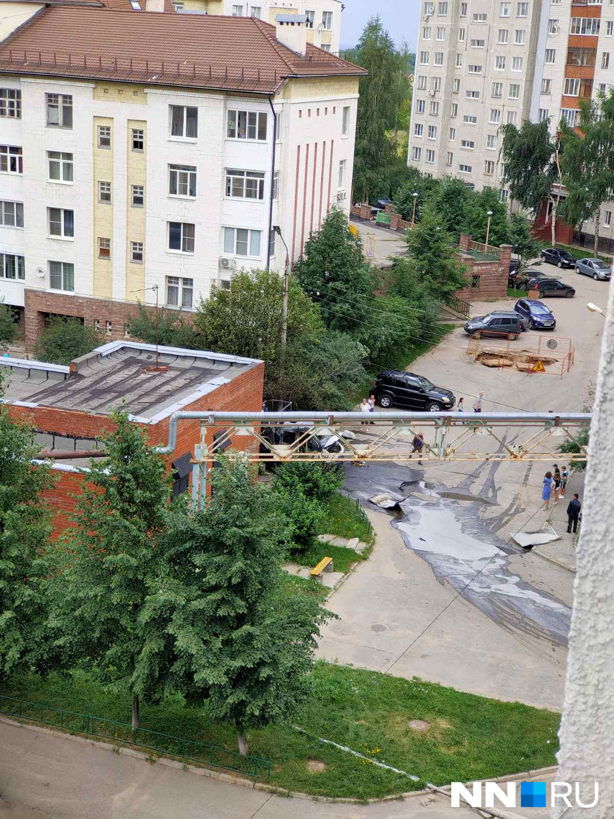 Так выглядит место ЧП сейчас Так выглядит место ЧП сейчас