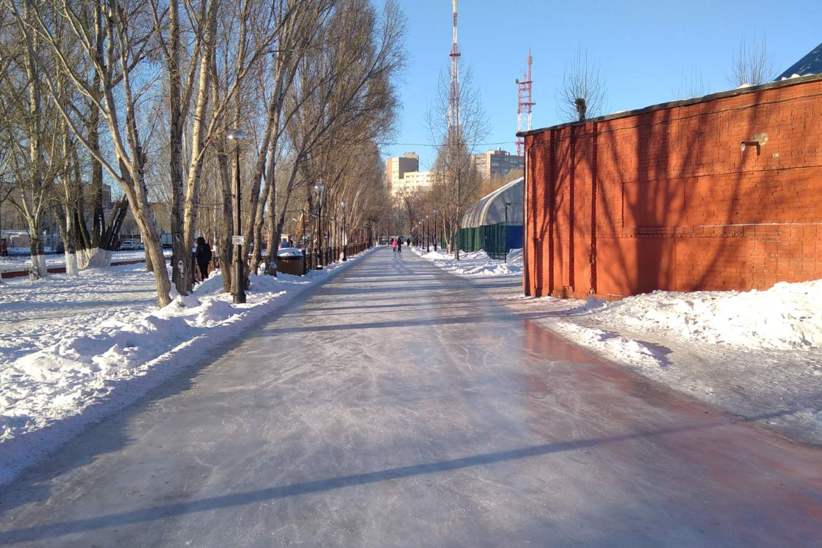 Стала известна дата открытия катка в парке Гагарина - 9 декабря 2020 - 63.ру