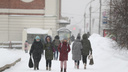 В Новосибирске объявлено предупреждение из-за снегопадов