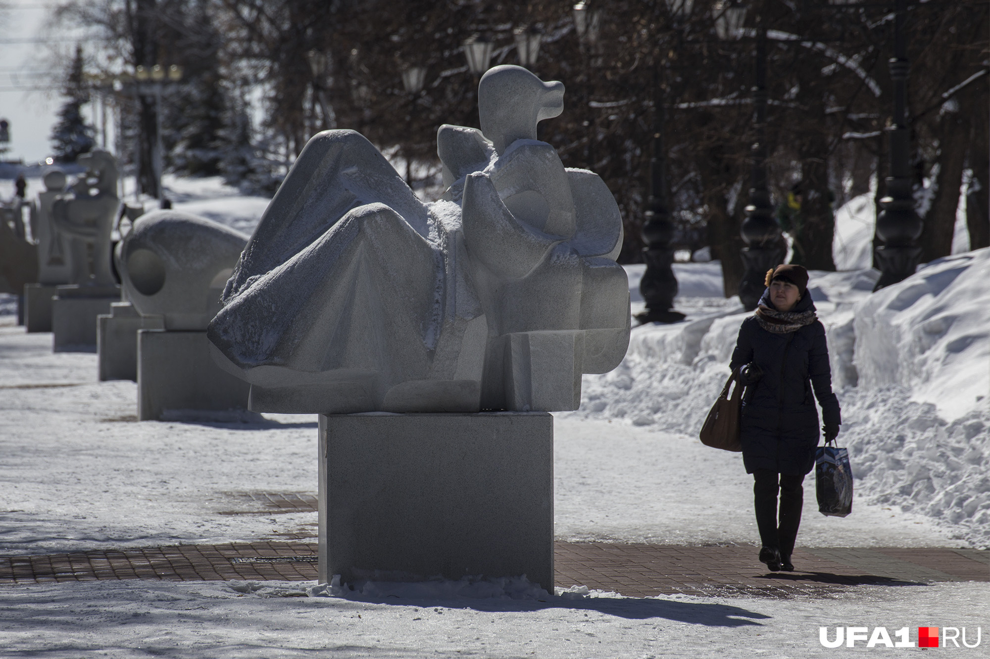 Кристина Абрамичева считает эти скульптуры украшением города