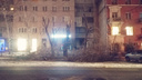«Бензопила работала до утра»: в центре Новосибирска ночью спилили деревья на Советской