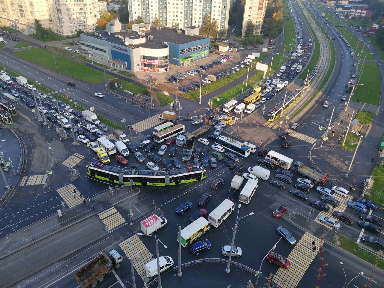 Фото на перекрестке