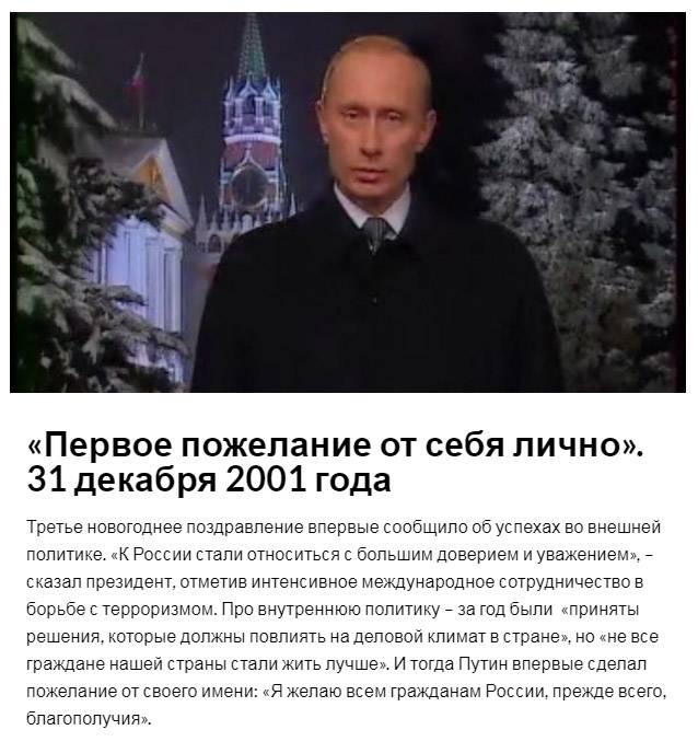 Видео новогоднего поздравления Путина 2021/2022