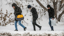На Красноярск надвигается шторм со снегопадом
