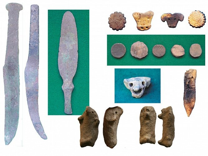 Изделия эпохи бронзы из памятников юга Тюменской области