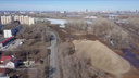 Огромная насыпь и техника: самарец снял видео о строительстве второй очереди Фрунзенского моста