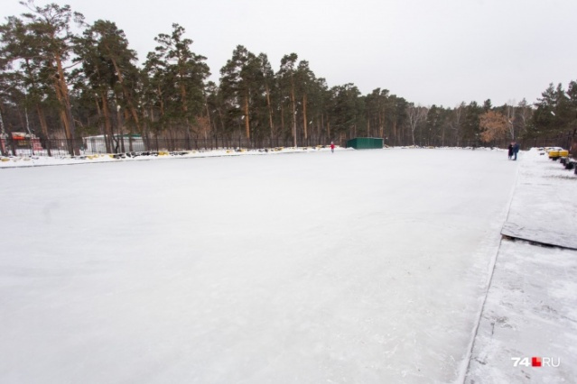 В парке Гагарина можно будет скользить по льду под музыку, которую ставит топовый диджей