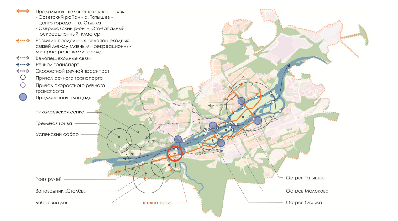 План застройки красноярска советского района