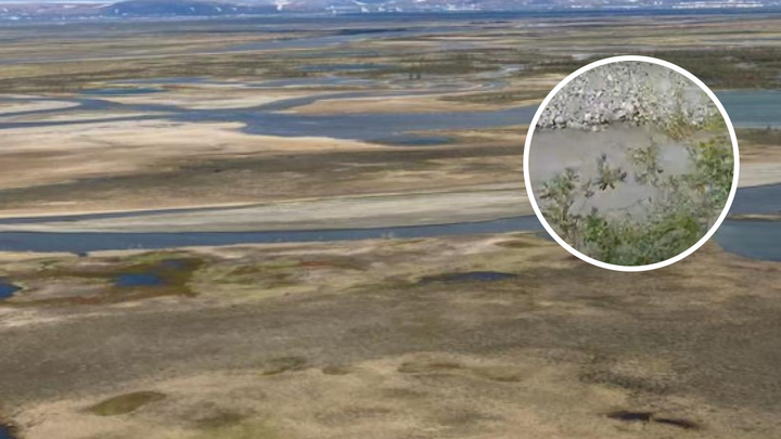 «Серая вода и рыжие берега»: еще одно предприятие «Норникеля» застали за сбросом отходов в тундру
