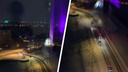 Ночью в Новосибирске за водителем устроили <nobr class="_">погоню —</nobr> публикуем видео