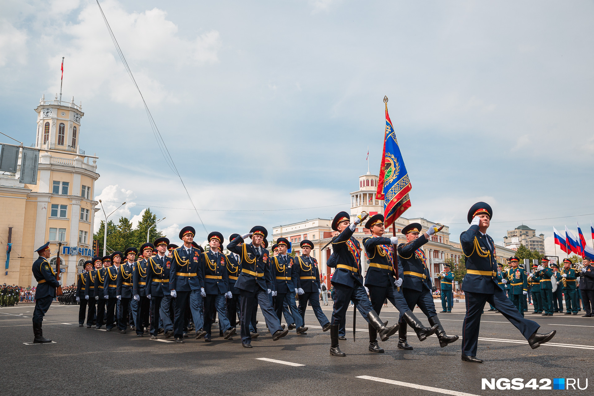 Где будет парад в новокузнецке