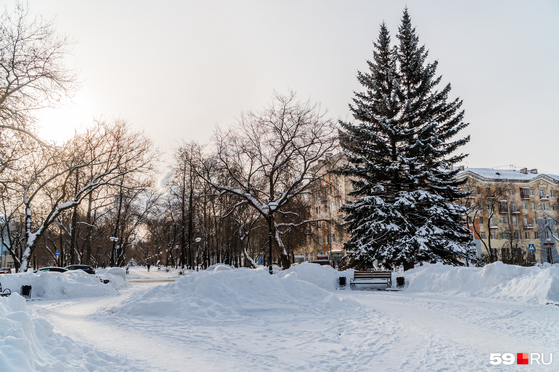 Пермь зимой