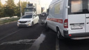 Скорая помощь с роженицей в салоне попала в ДТП на встречке — двое пострадавших