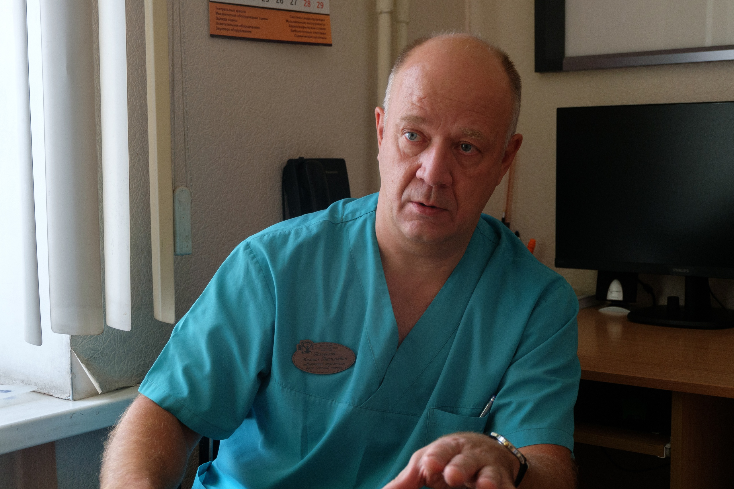 Михаил Погорелов уверен, что спасти ребенка удалось лишь благодаря слаженной работе хирургов и реаниматологов