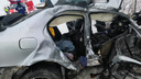 В Челябинской области при столкновении Mercedes и Land Cruiser погибли супруги и их пятилетняя дочь