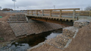 В Пинежском районе построили первый в России мост по новейшей технологии