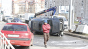 В Архангельске частично перекрыли движение на улице Воскресенской из-за ДТП