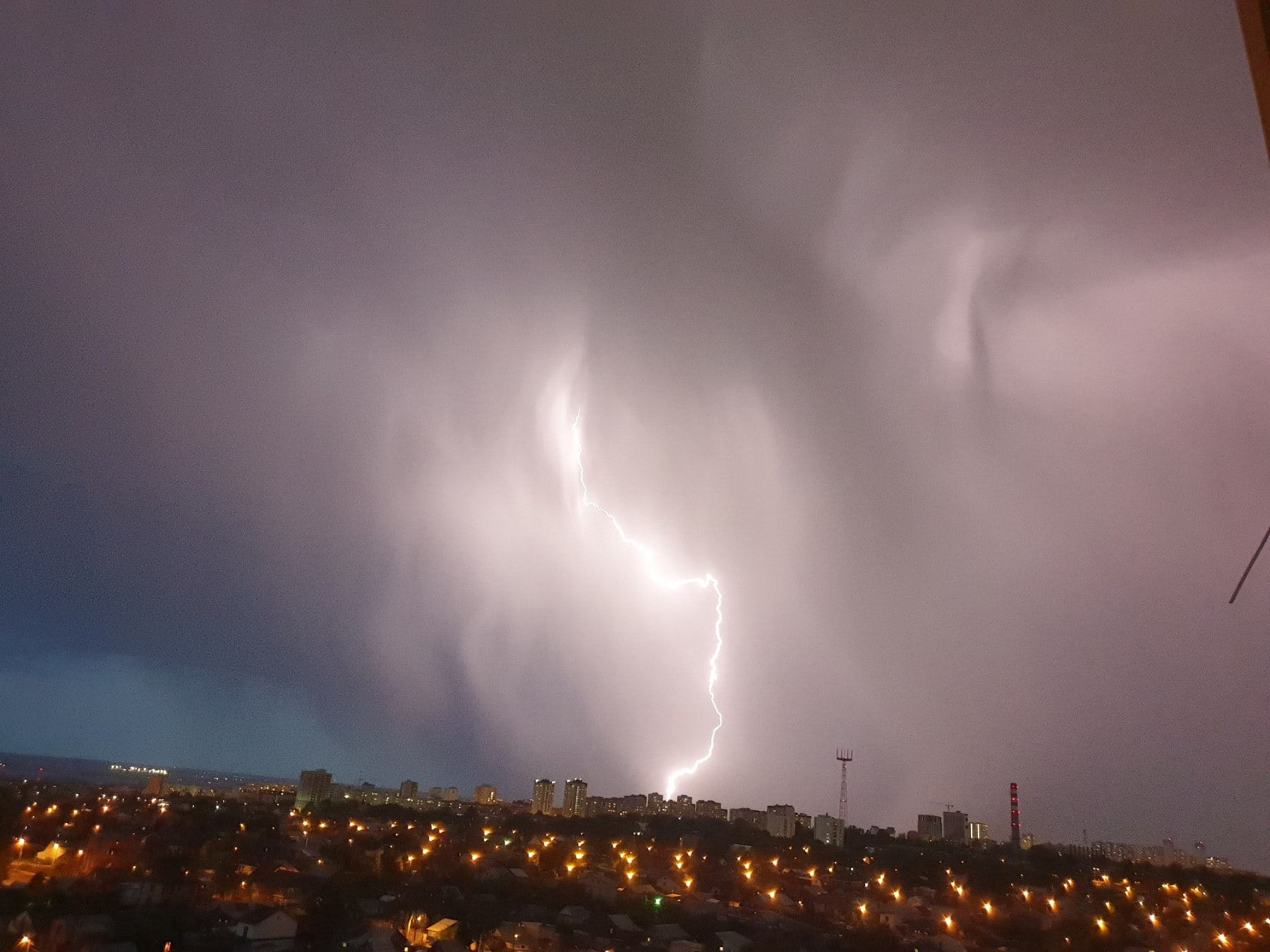 Гроза в нижнем новгороде фото