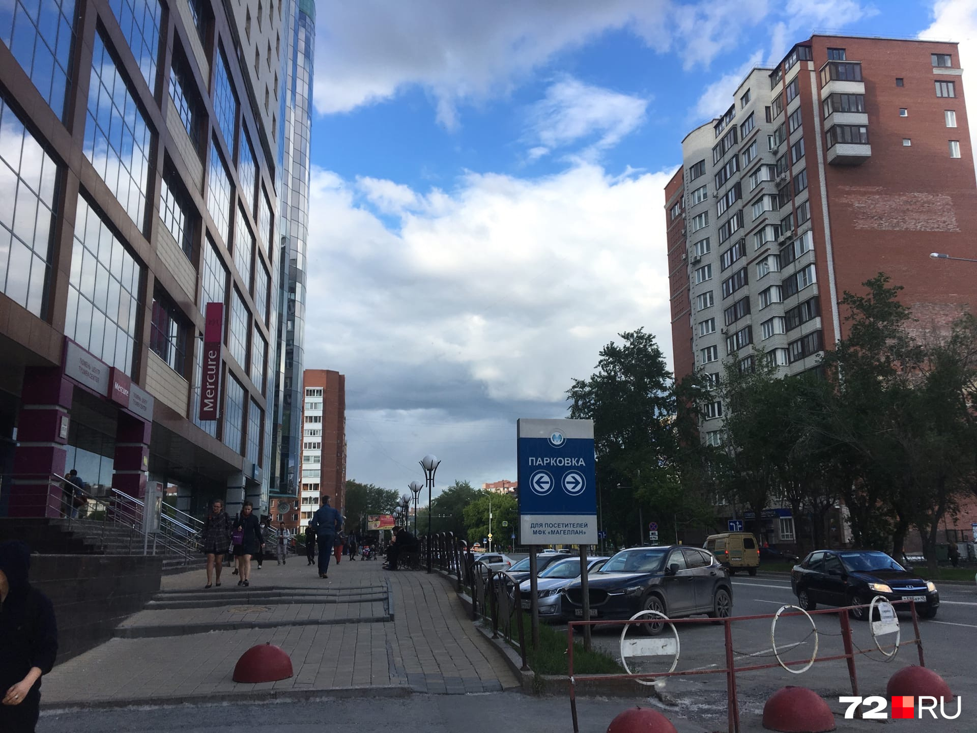 Вот так выглядит улица Максима Горького
