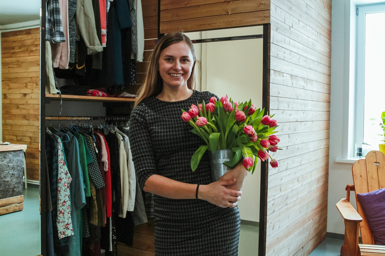 Анастасия в своем магазине. Идею благотворительного проекта она подсмотрела в Санкт-Петербурге еще в 2016 году