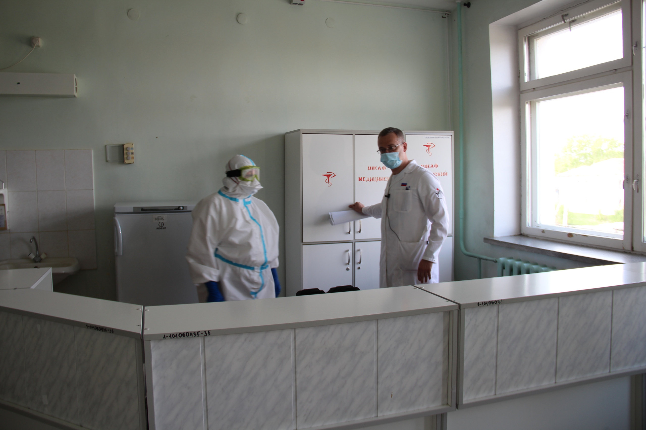 Запас средств защиты каслинские врачи получили в начале мая Запас средств защиты каслинские врачи получили в начале мая
