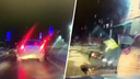 «Еле держалась на ногах»: в Самаре полиция устроила погоню за пьяной женщиной на Nissan