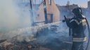 В Волгоградской области в огне пожара погибли пожилая женщина и ее сын