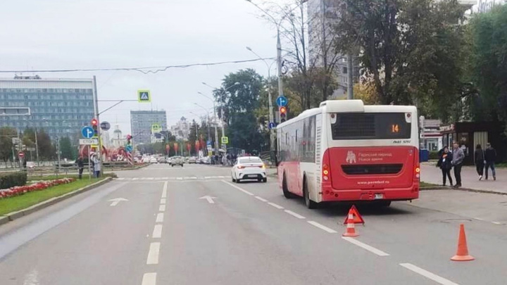 В Перми ищут очевидцев ДТП с автобусом