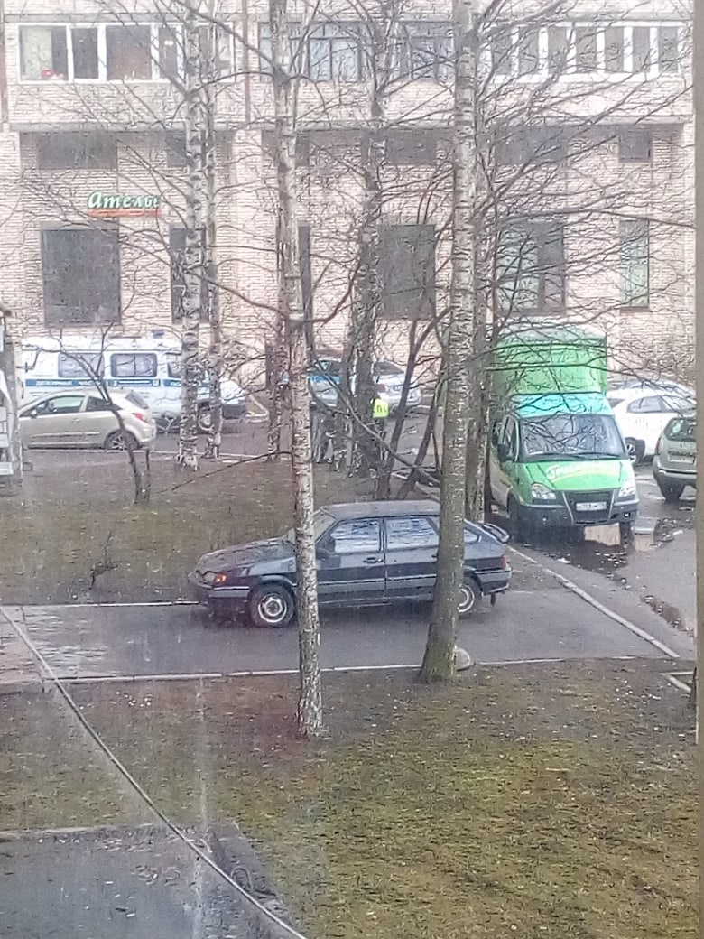 Грузовая «ГАЗель» задавила пожилую женщину во дворе на Маршала Захарова. ДТП попало на видео