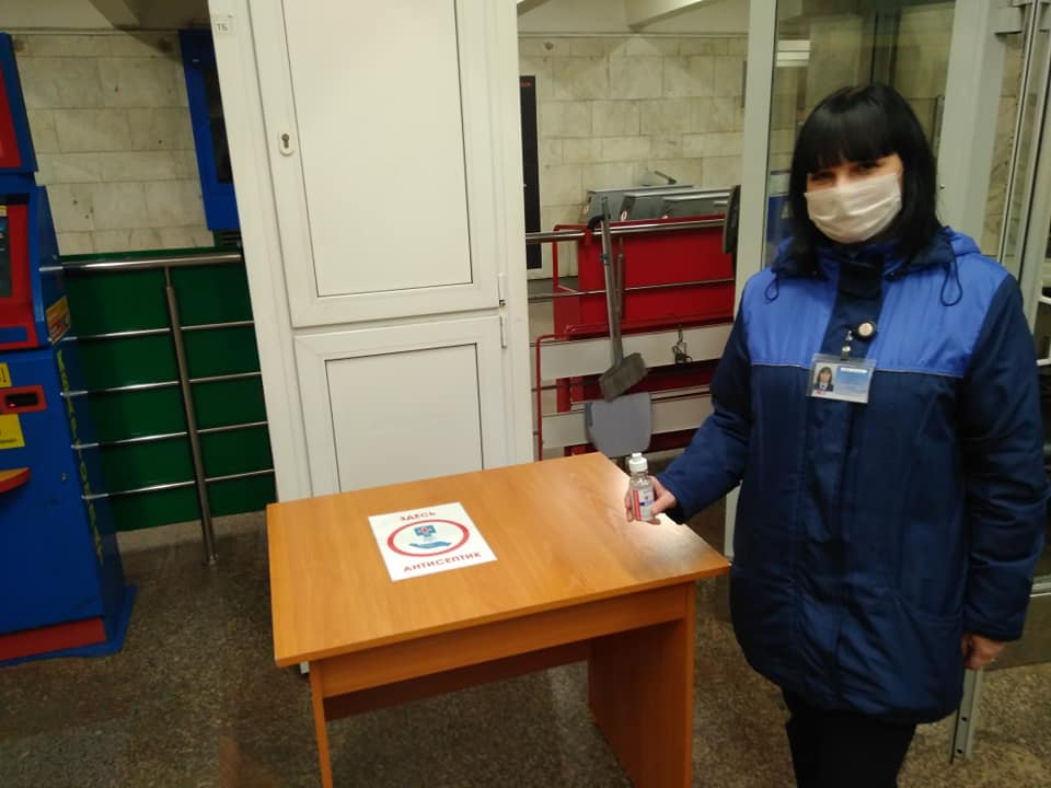 В зоне досмотра станции «Площадь Ленина» В зоне досмотра станции «Площадь Ленина»