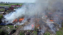 В МЧС озвучили причину пожара в цыганском поселке под Самарой
