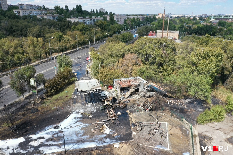 В волгограде взорвалась насосная станция