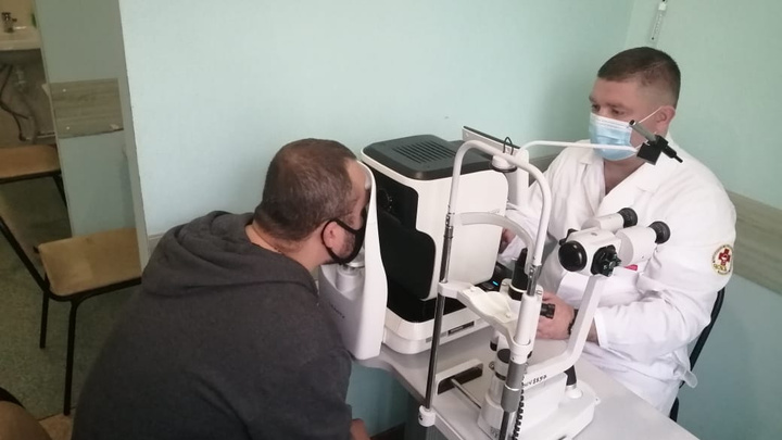 В Челябинск привезли прибор для оперативной диагностики проблем с глазами у жителей всей области