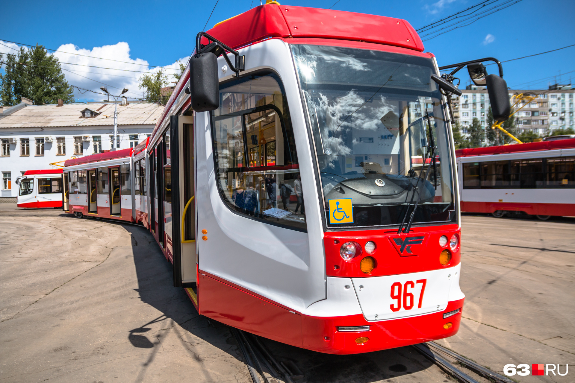 Трамвайный парк Самары пополнится новыми вагонами в 2021 году