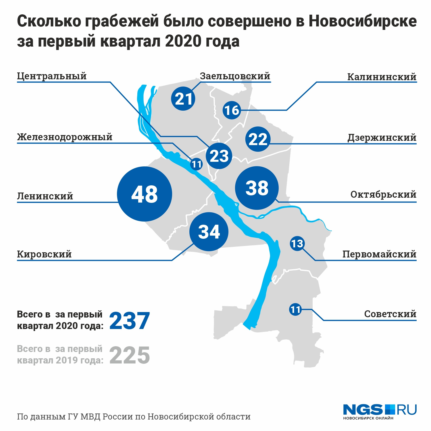 Карта криминогенной обстановки