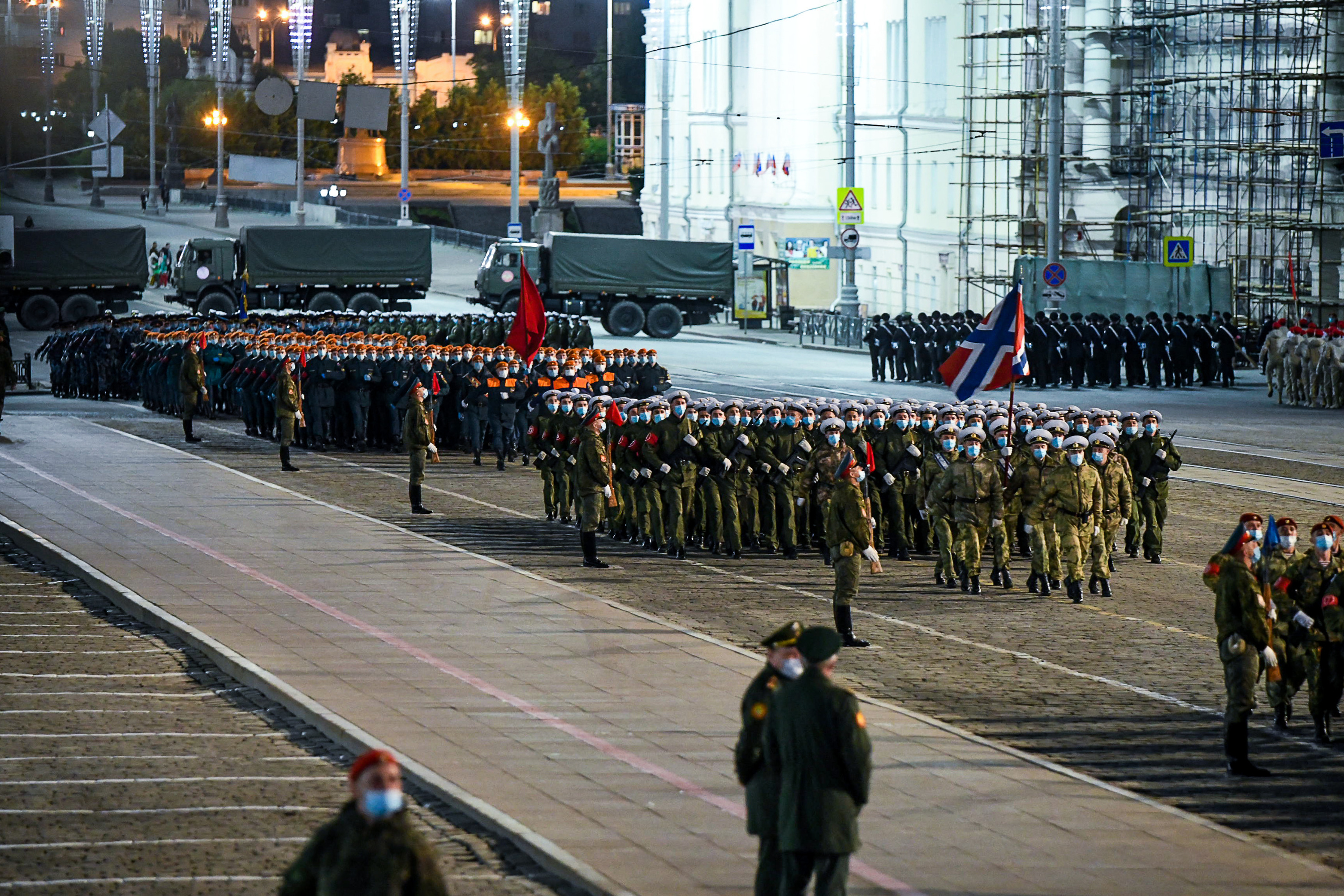 Карта парада екатеринбург