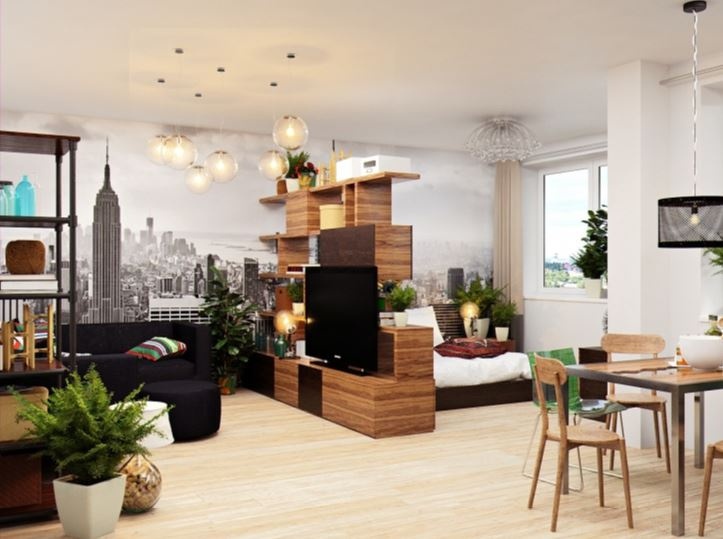 Создавая новые дизайнерские решения, можно менять квартиры не переезжая