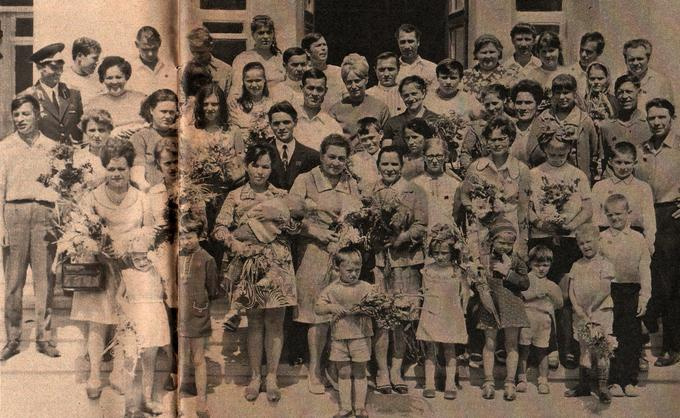 Советская пресса сняла встречу семьи Деревских в 1974 году Советская пресса сняла встречу семьи Деревских в 1974 году