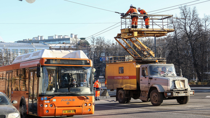 Площадь Минина готовят к ремонту. Троллейбусы поедут по-новому