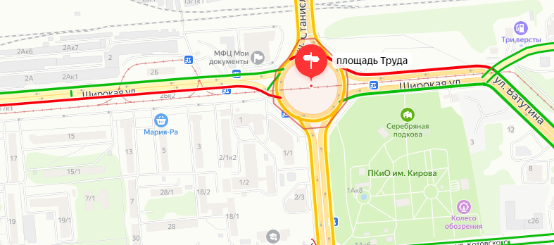 Площадь труда новосибирск карта