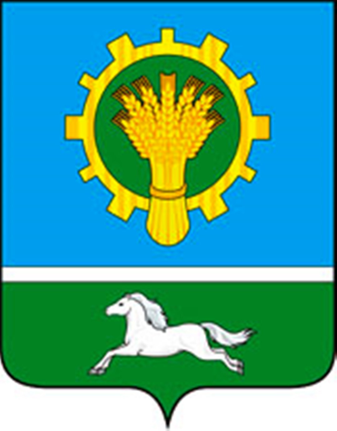 Таврический район Омской области герб