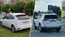 «Я паркуюсь как...»: автохам на газоне в парке и двойной инвалид