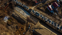 Съезды с путепроводом: как строят транспортную развязку на Кряжском шоссе